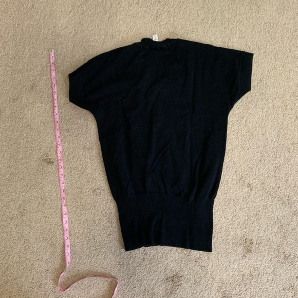 Ambiance Apparel Black Short Sleeved Top Small - Picture 5 of 8